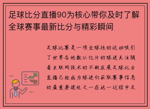 足球比分直播90为核心带你及时了解全球赛事最新比分与精彩瞬间